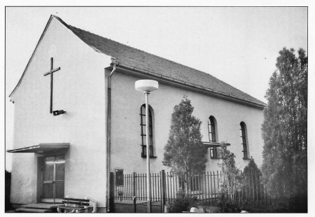 Az elkészült templom 1983-ból